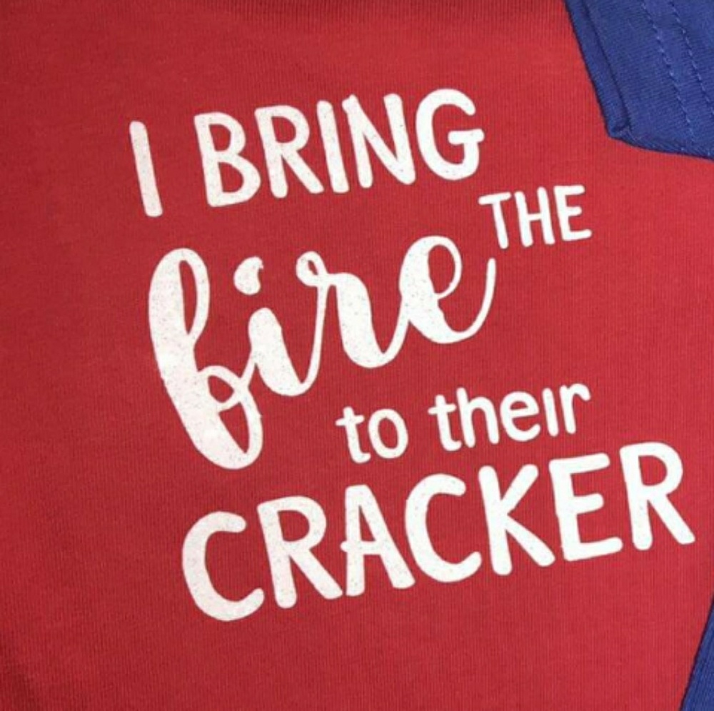 Red 6/12 month 4th July shirt